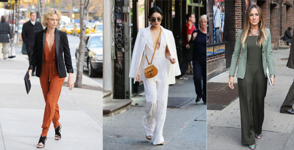 Inspirasi Gaya Kasual Dengan Blazer - Padu padan Jumpsuit dengan blazer
